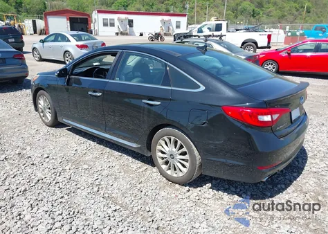 2015 Hyundai Sonata Limited z USA, uszkodzony, nr VIN 5NPE34AF8FH257734